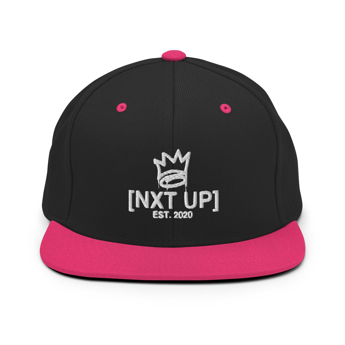 Embroidered Logo Snapback Hat - [NXT UP]