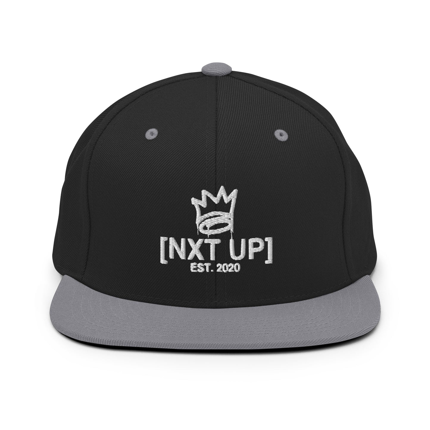 Embroidered Logo Snapback Hat - [NXT UP]