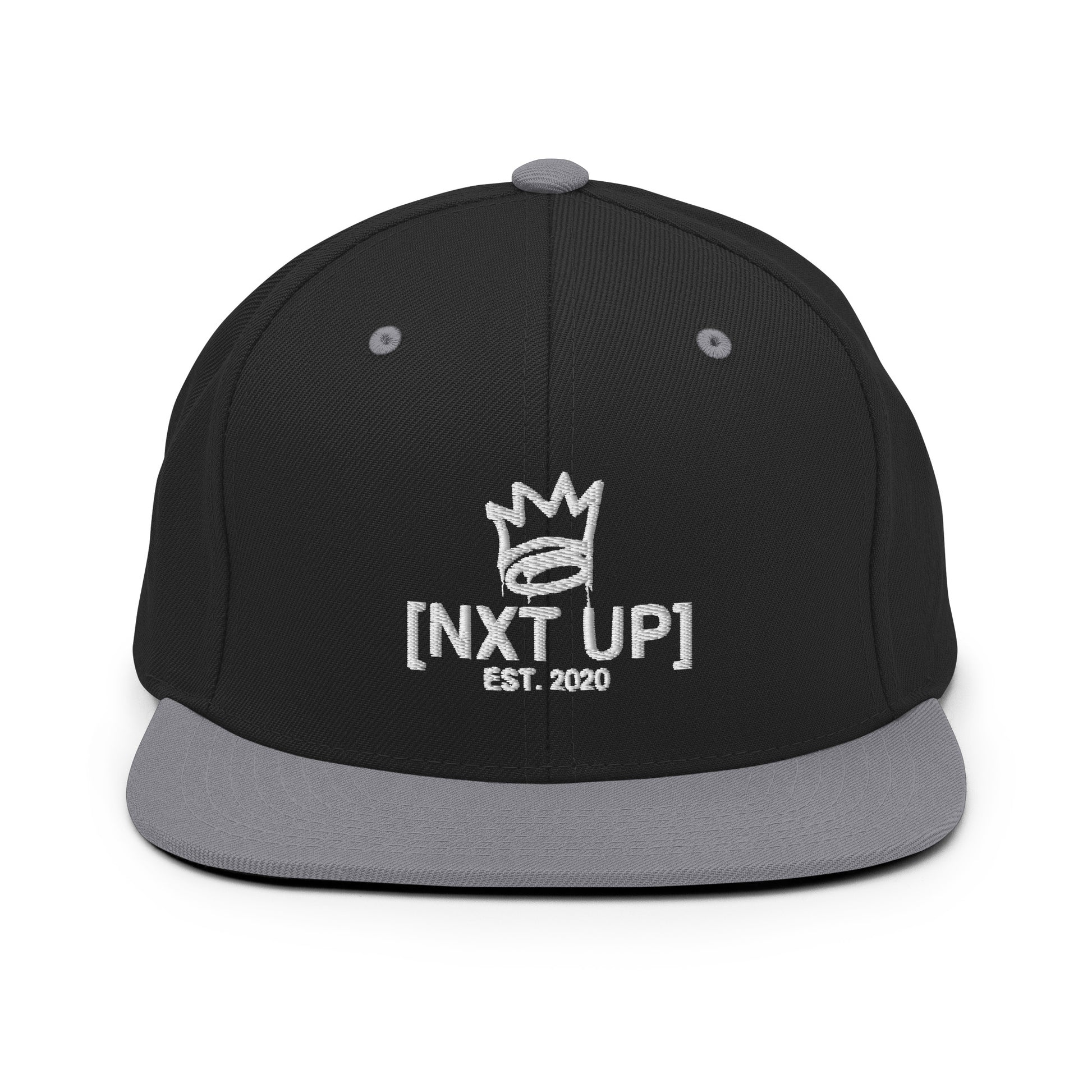 Embroidered Logo Snapback Hat - [NXT UP]