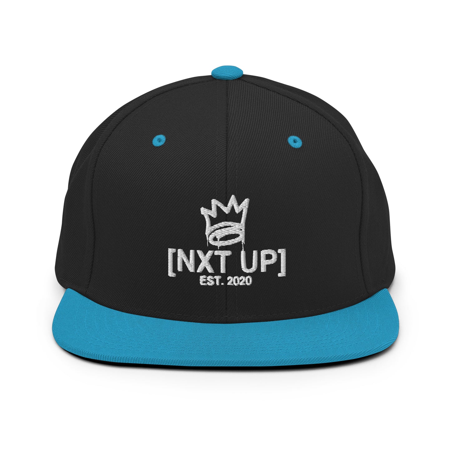 Embroidered Logo Snapback Hat - [NXT UP]