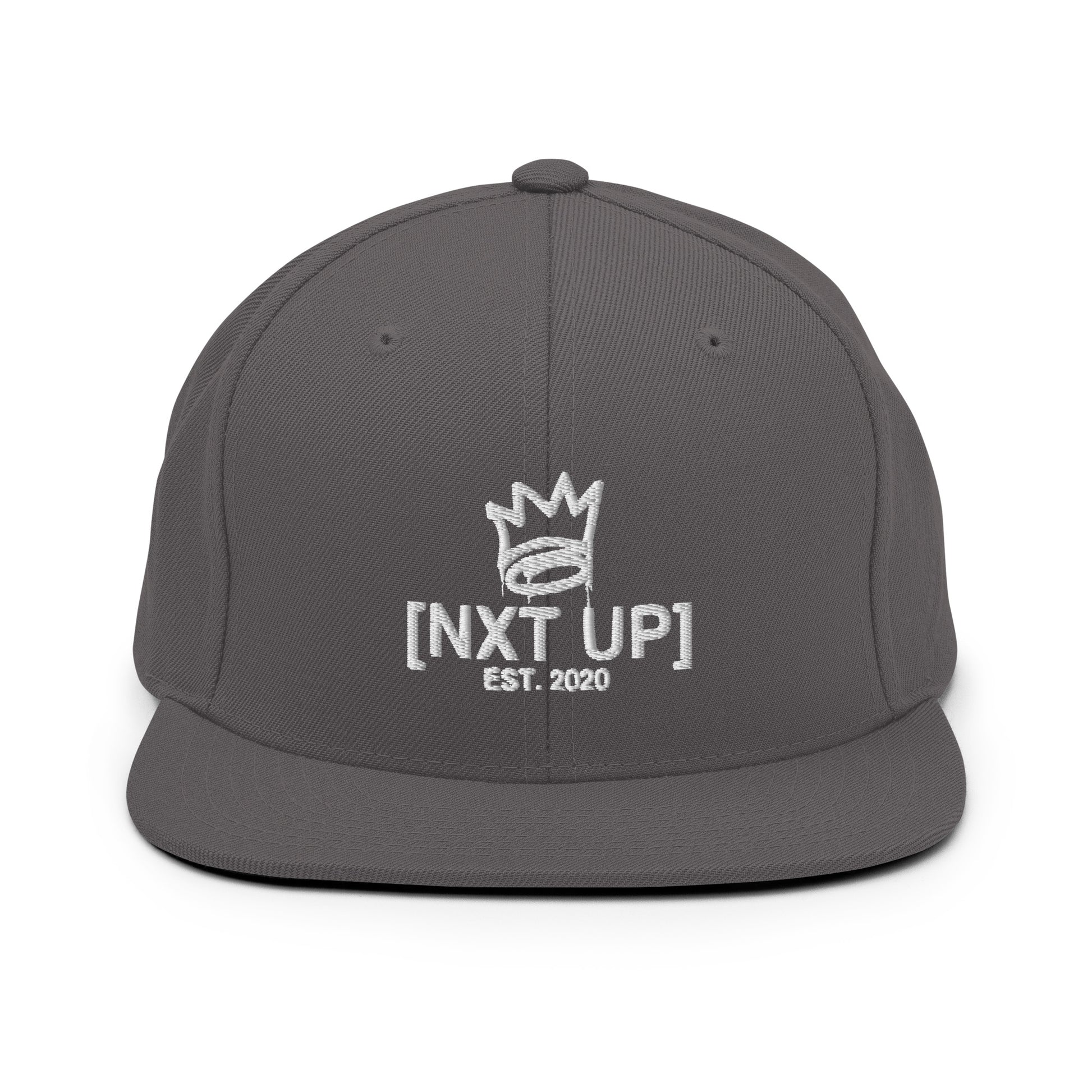 Embroidered Logo Snapback Hat - [NXT UP]