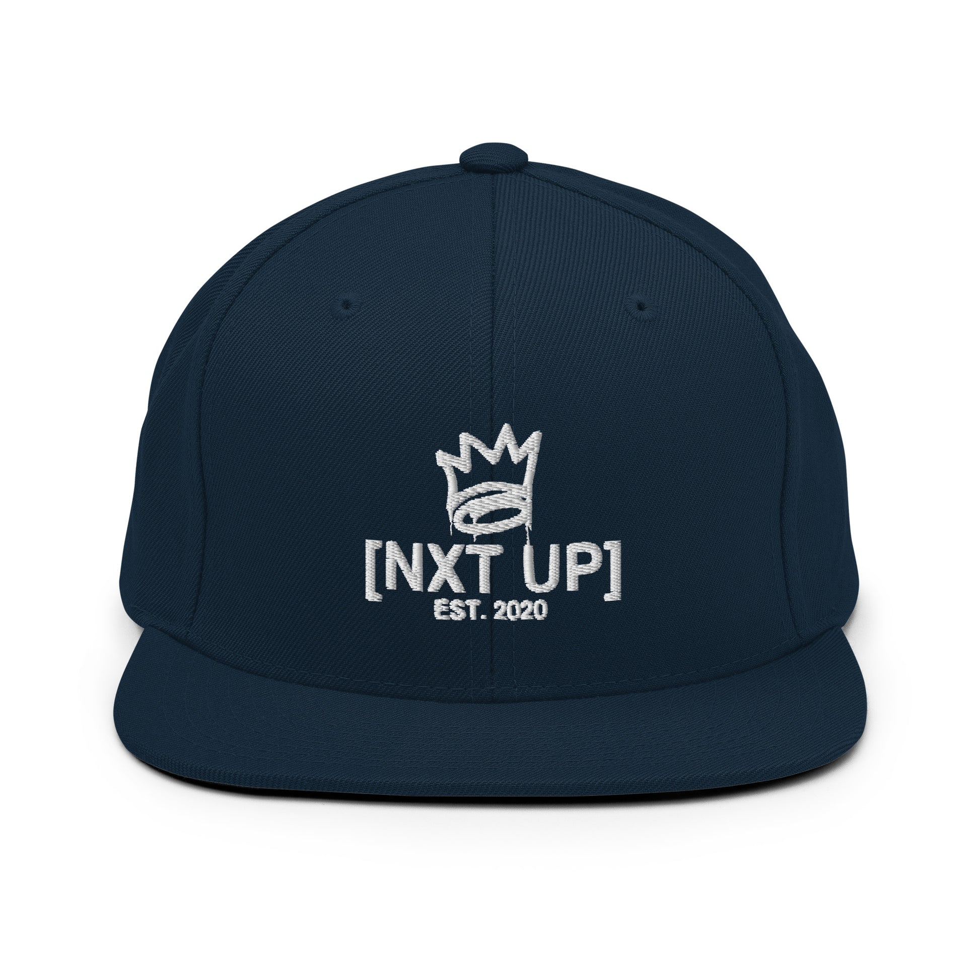 Embroidered Logo Snapback Hat - [NXT UP]