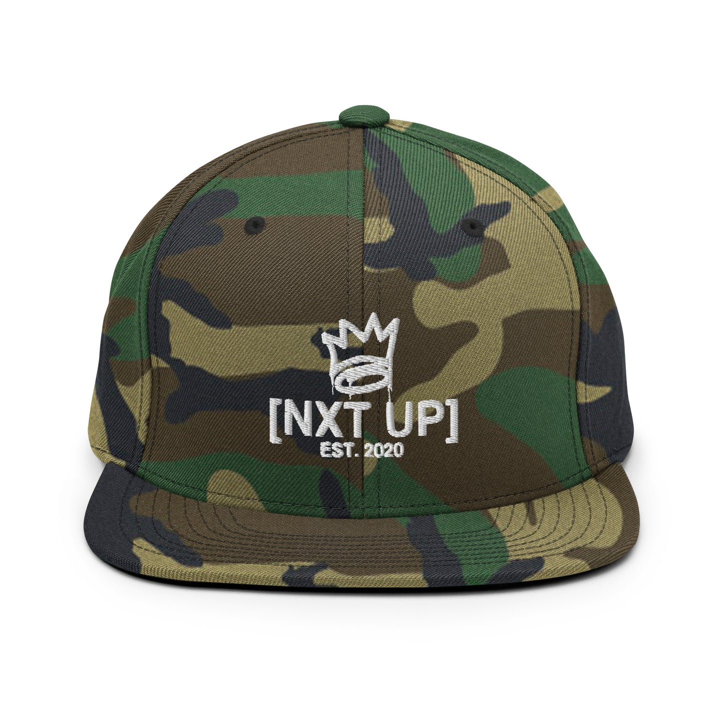 Embroidered Logo Snapback Hat - [NXT UP]