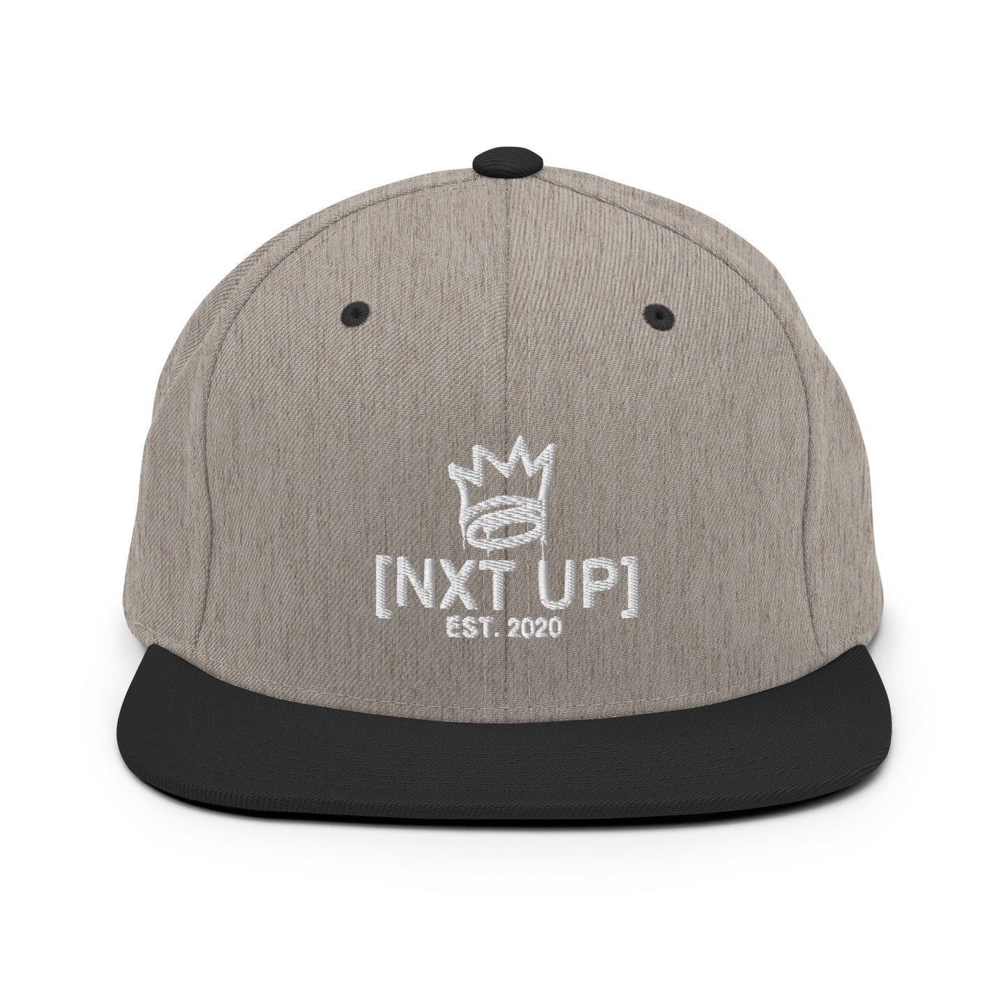 Embroidered Logo Snapback Hat - [NXT UP]