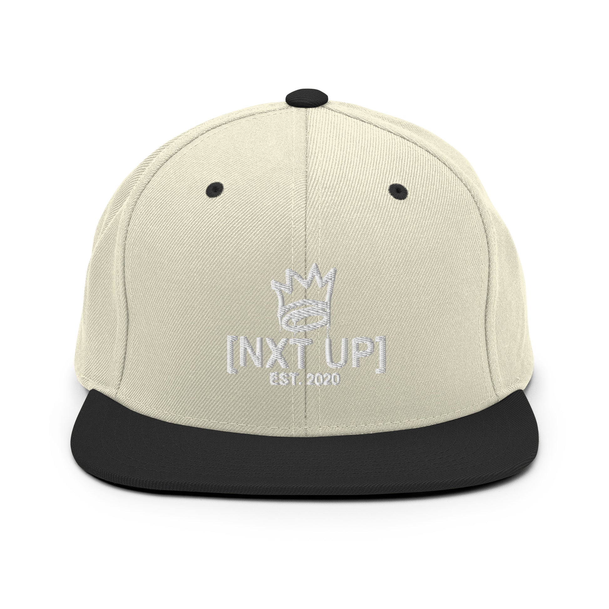 Embroidered Logo Snapback Hat - [NXT UP]