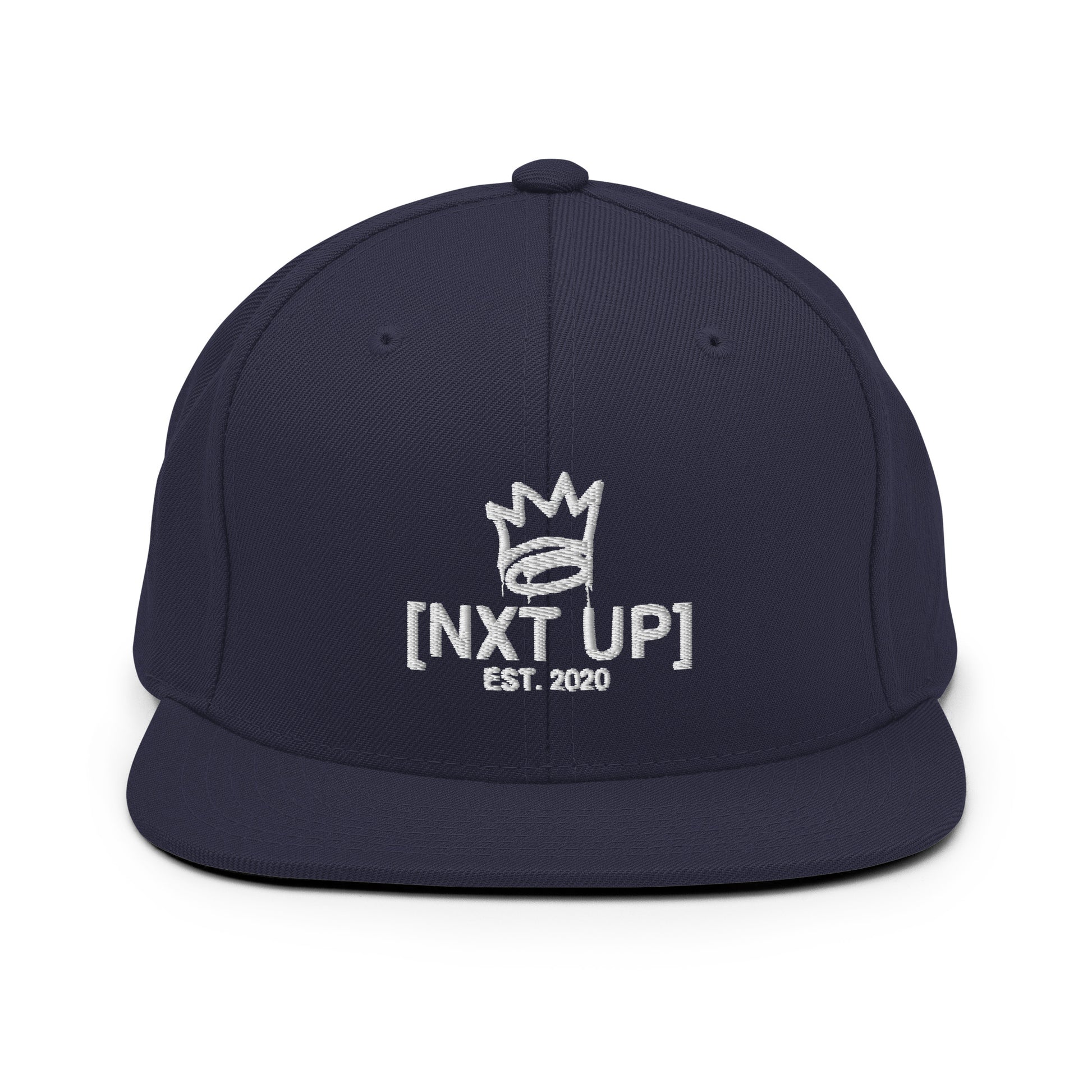 Embroidered Logo Snapback Hat - [NXT UP]