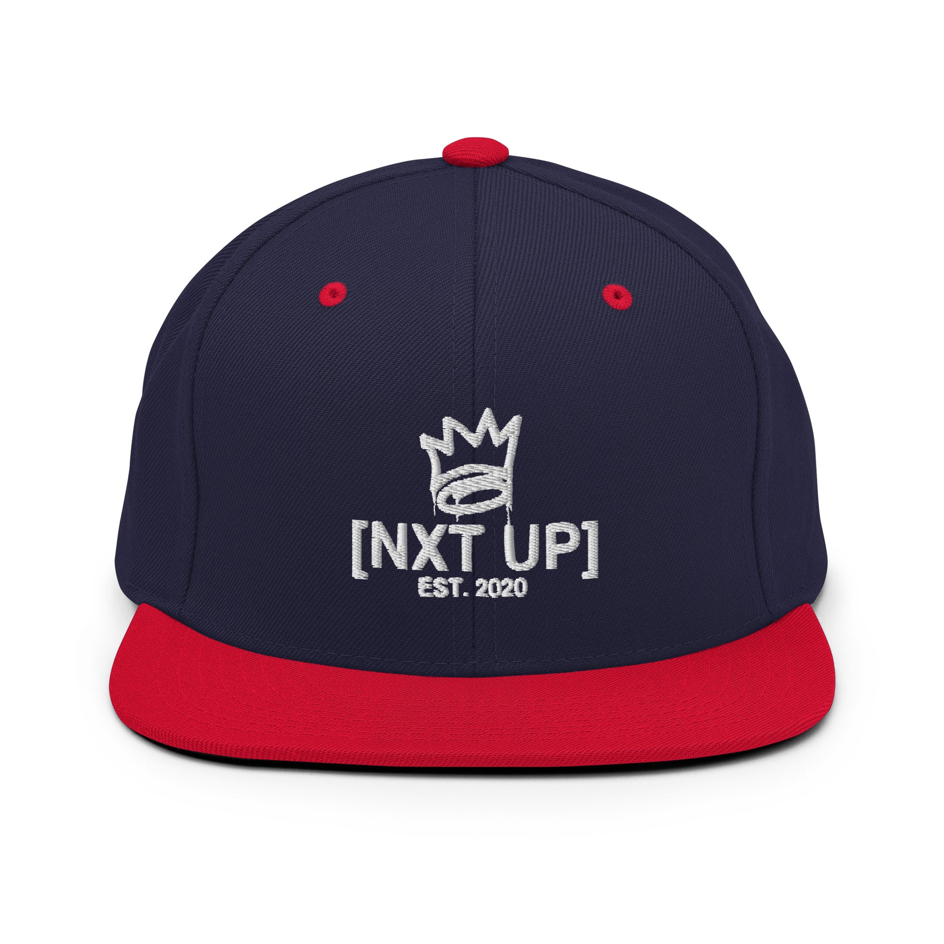 Embroidered Logo Snapback Hat - [NXT UP]